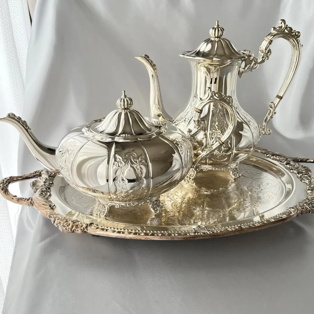 Thumbnail of Cavalier Pumpkin Form Teapot / Coffee Pot