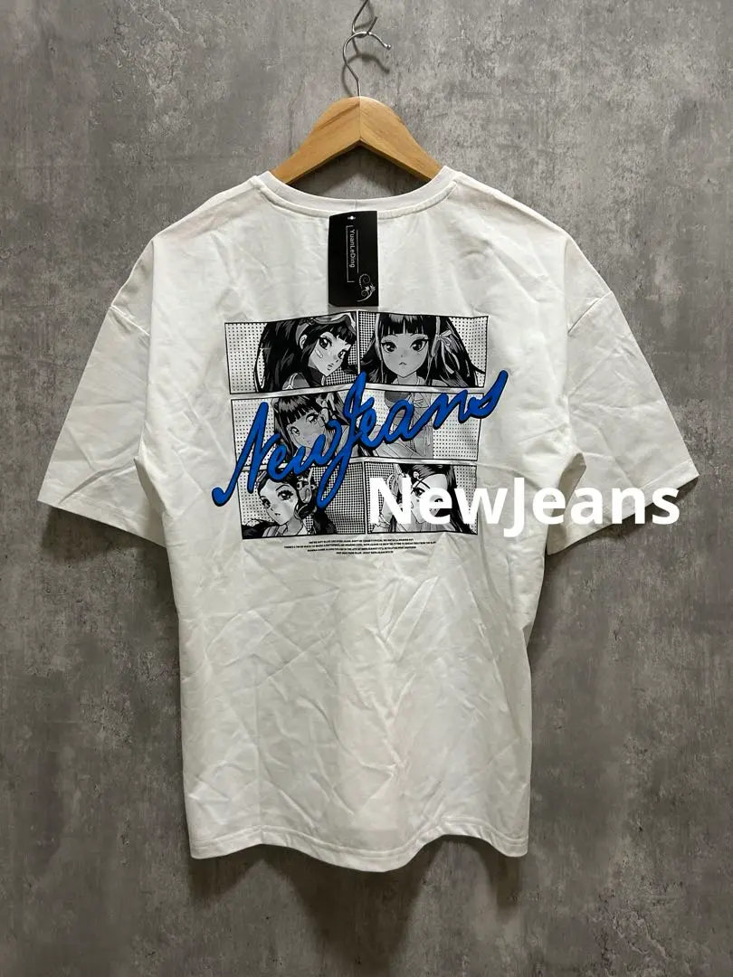 NewJeans Anime T Shirt Get Up 2nd EP Comeback New Jeans
