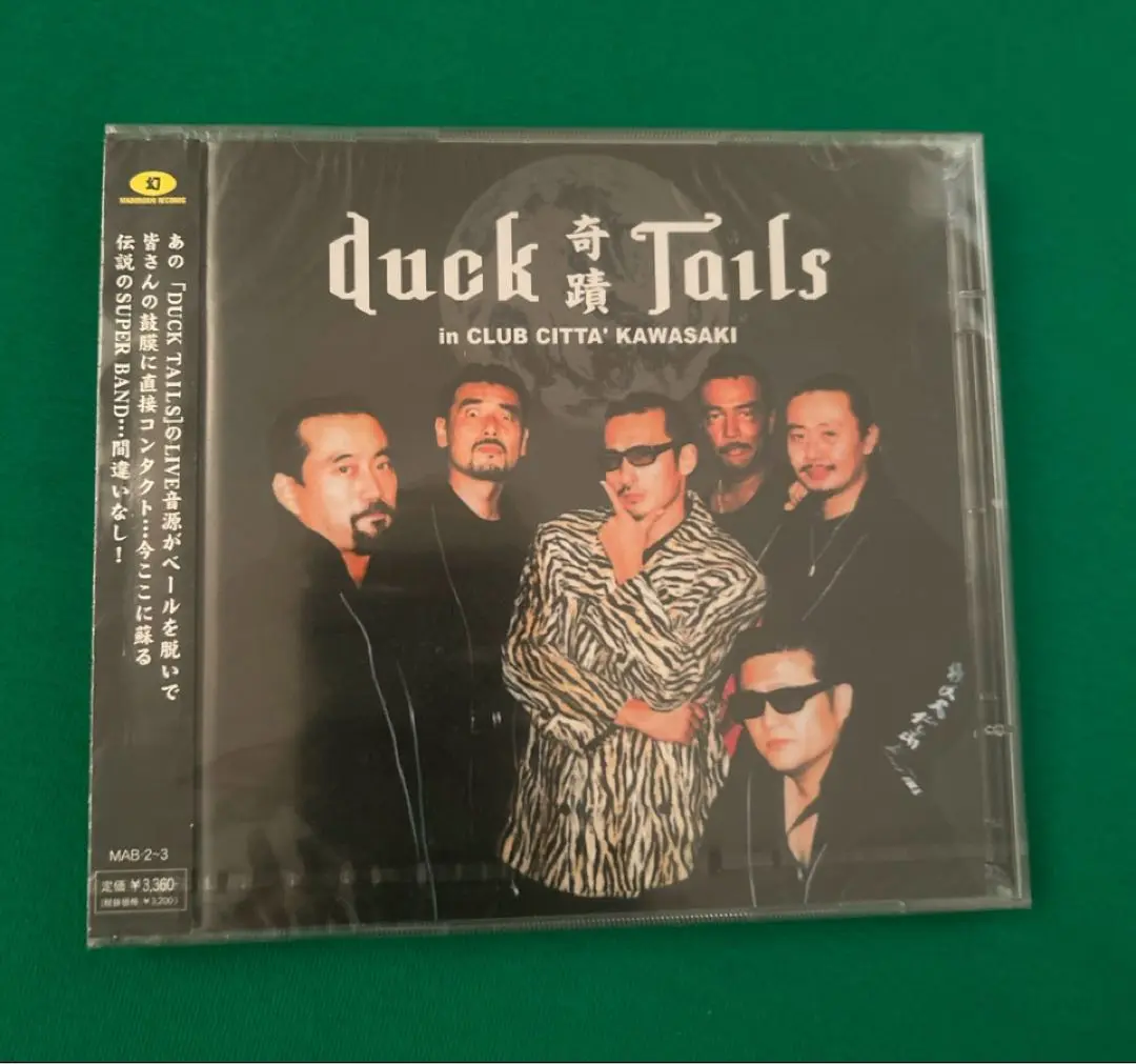 ダックテールズ奇跡復活ライブDVD&CDセット (ステッカー付き
