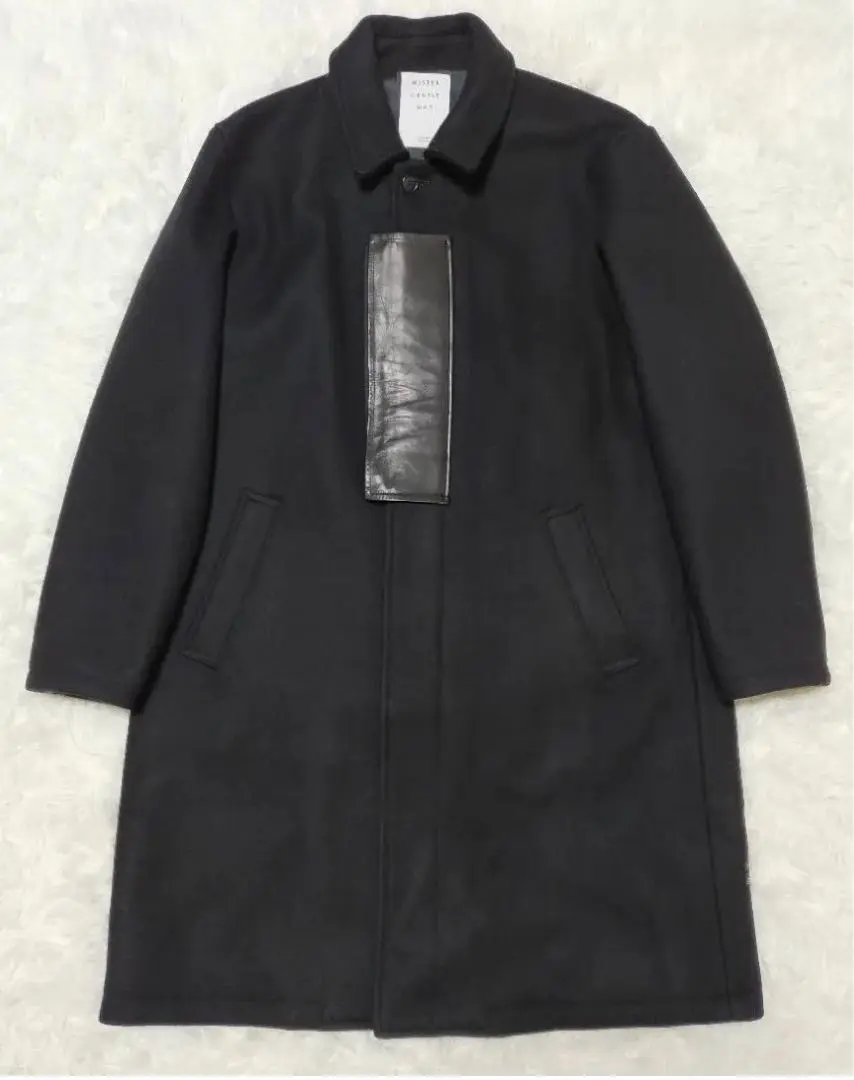 【MISTER GENTLEMAN】ノーカラーメルトンコート 2025年最新】MISTERGENTLEMAN メンズ ステンカラーコートの人気