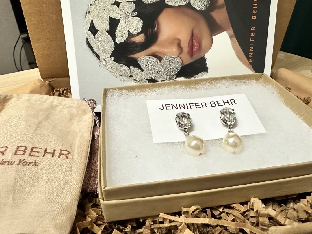 【希少品】JENNIFER BEHR イヤリング　Chloe パーティー　結婚式 RENTAL][Chloe Earrings]by JENNIFER BEHR｜JULIEBRIDAL