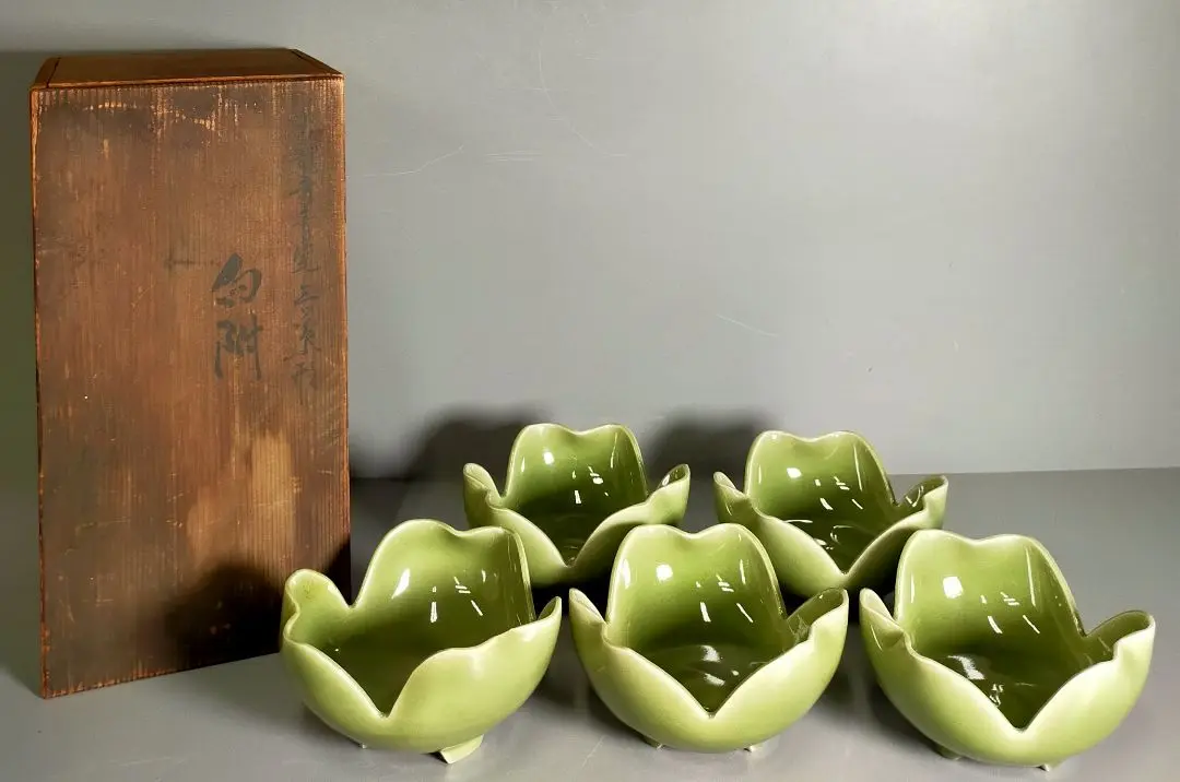 天龍寺青磁花器 保存箱 MA165