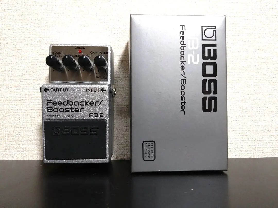 BOSS FB-2 箱あり 裏マジックテープ ボード固定】BOSSエフェクターの裏蓋にマジックテープを貼る方法