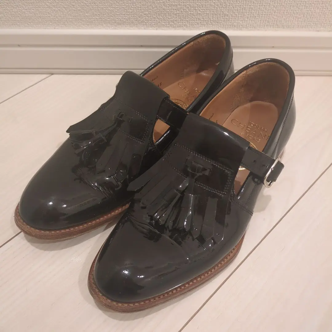 美品　チーニー　ドレスシューズ　lora d black calf 3 LORA/ローラ(ラバーソール/カーフ)(WOMEN) 全1色 | BRITISH MADE