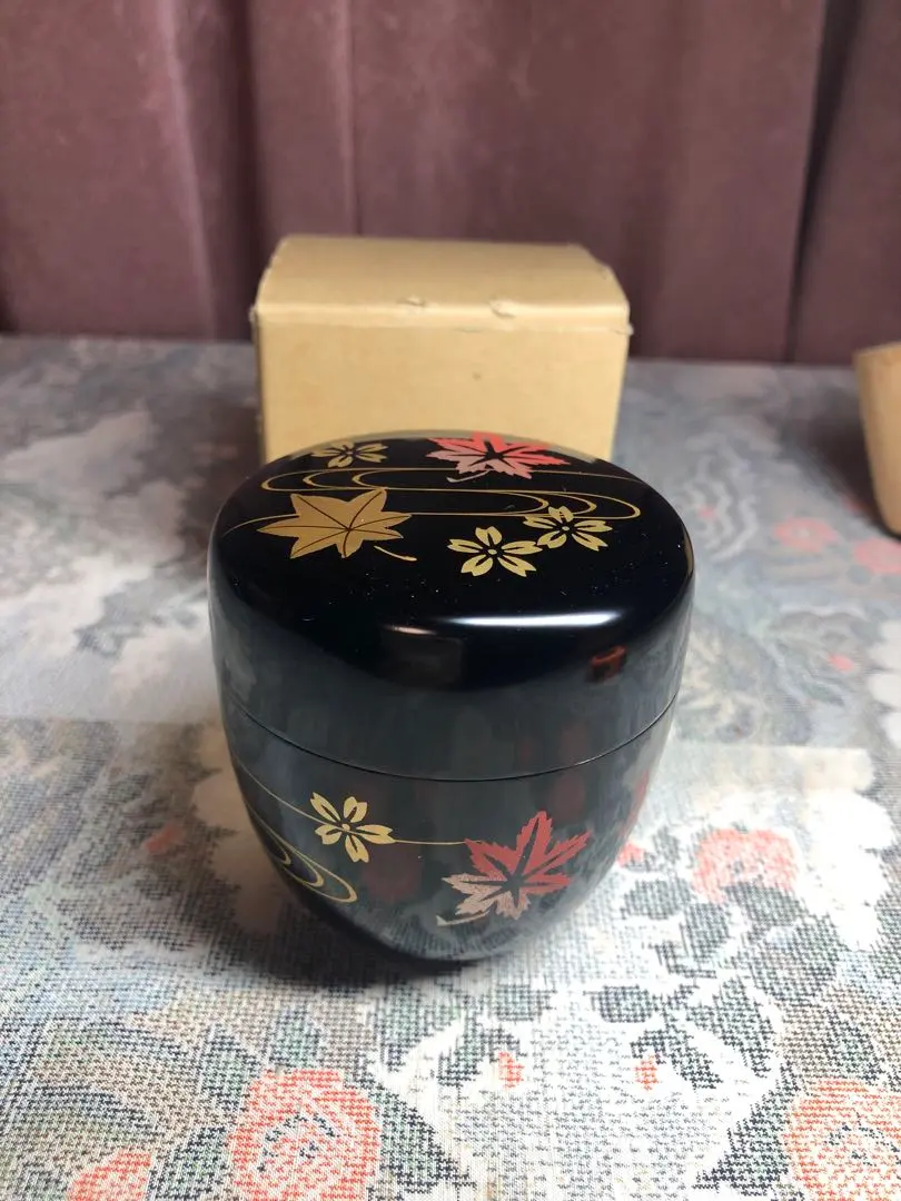 Thumbnail of Tea utensils: Tea caddy, wooden