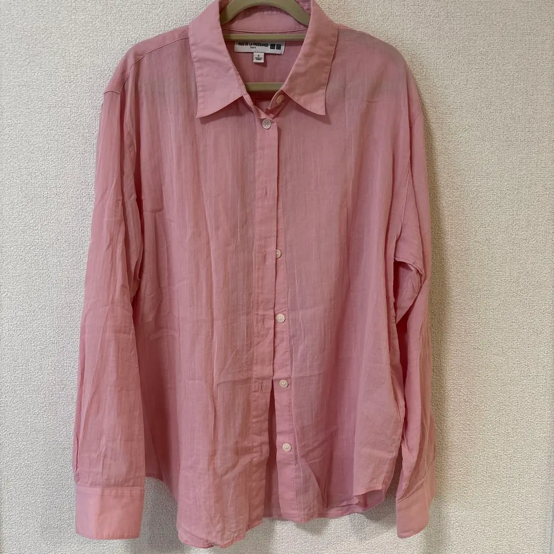Thumbnail of Uniqlo Sheer Cotton Relax Shirt, Size S