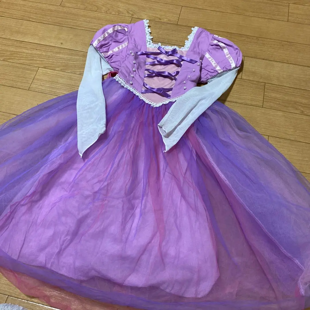 Thumbnail of Rapunzel-style tulle dress, 100cm, costume
