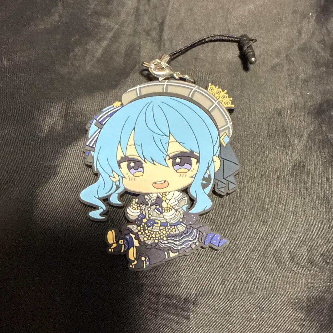 星街すいせい ぺたん娘 ラバスト ホロライブ 星街すいせい ぺたん娘 ラバーストラップ スカイ
