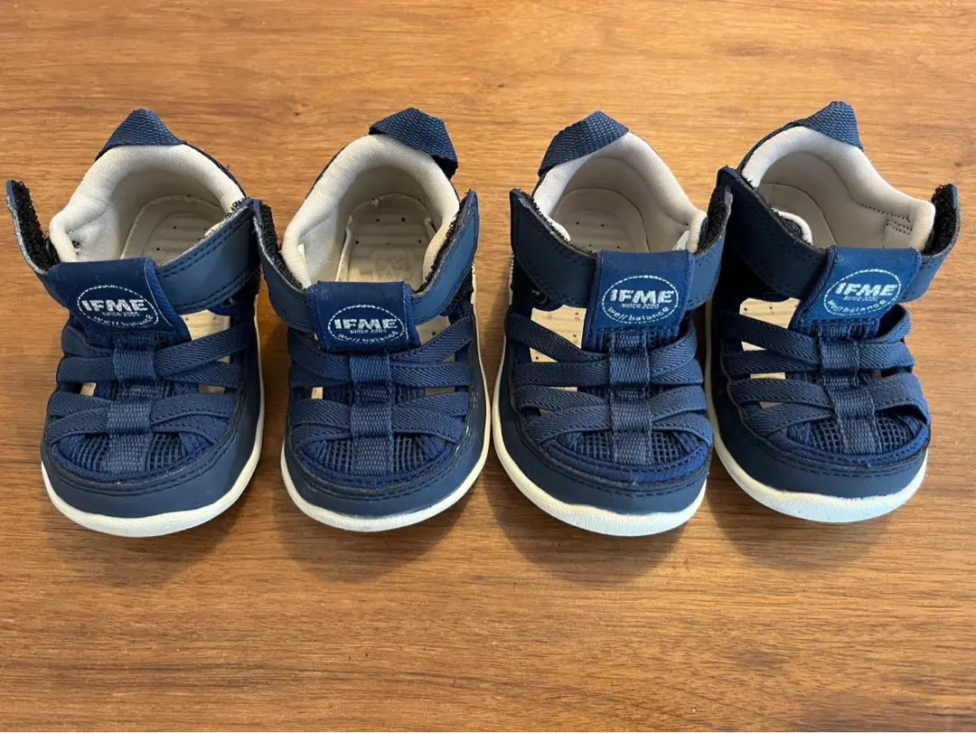 Thumbnail of IFME Navy Baby Sandals
