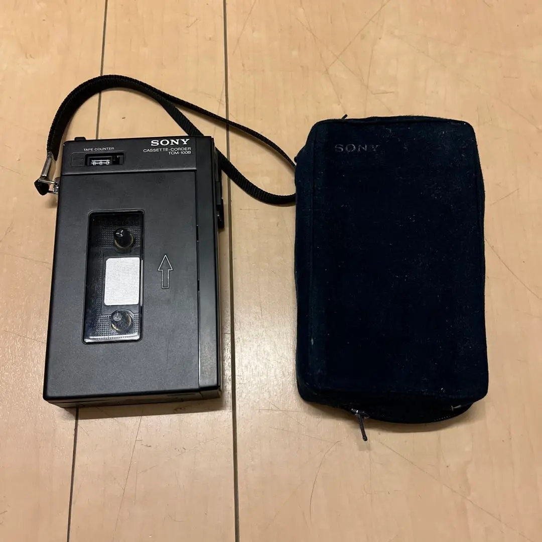 【通電のみ確認済】SONY TCM-100B カセットプレーヤー Yahoo!オークション -「sony tcm-100b」(カセットプレーヤー