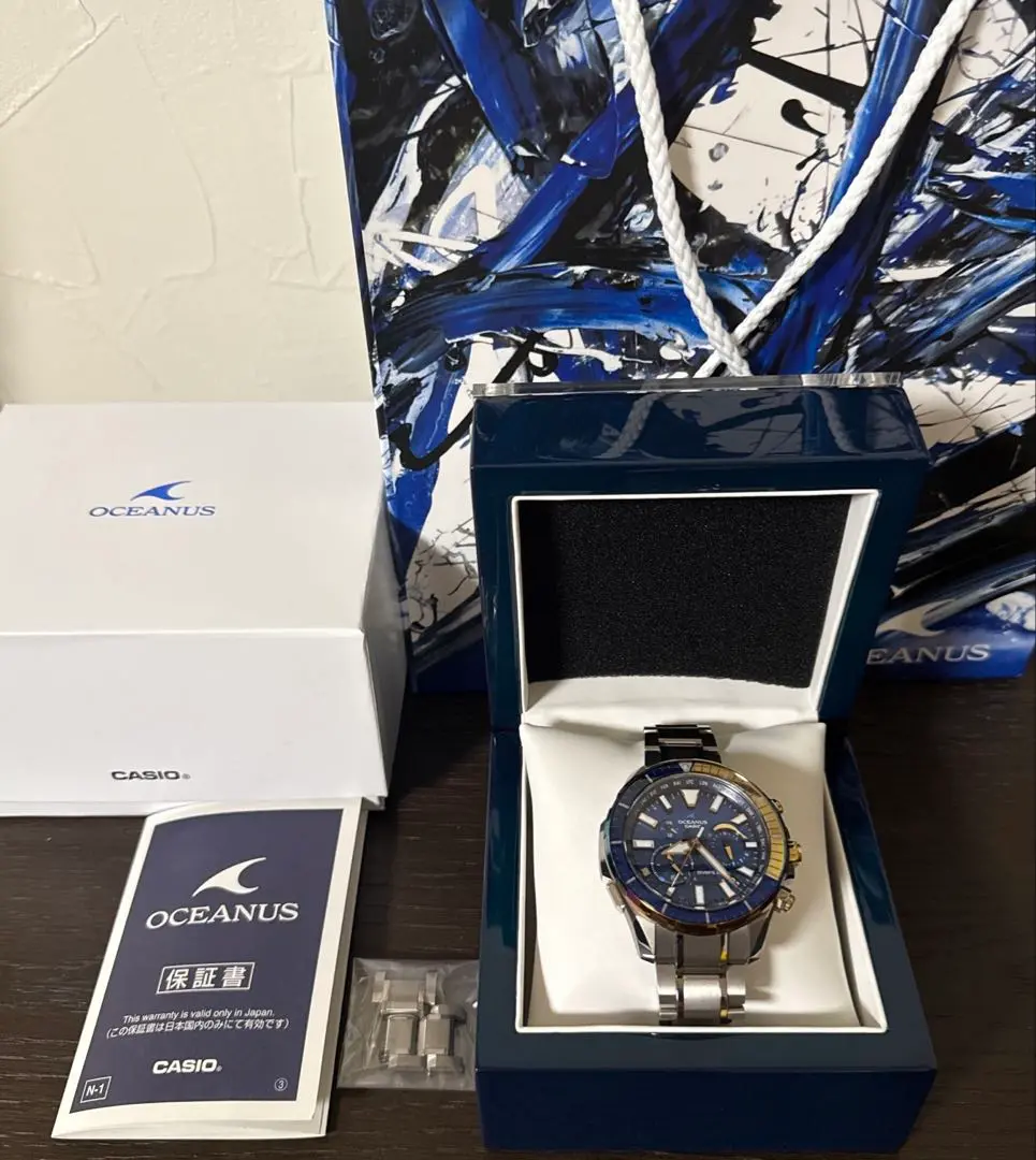 【未使用品】 CASIO OCEANUS OCW-P2000-1AJF カシャロ OCW-P2000D-2AJF | CASIO