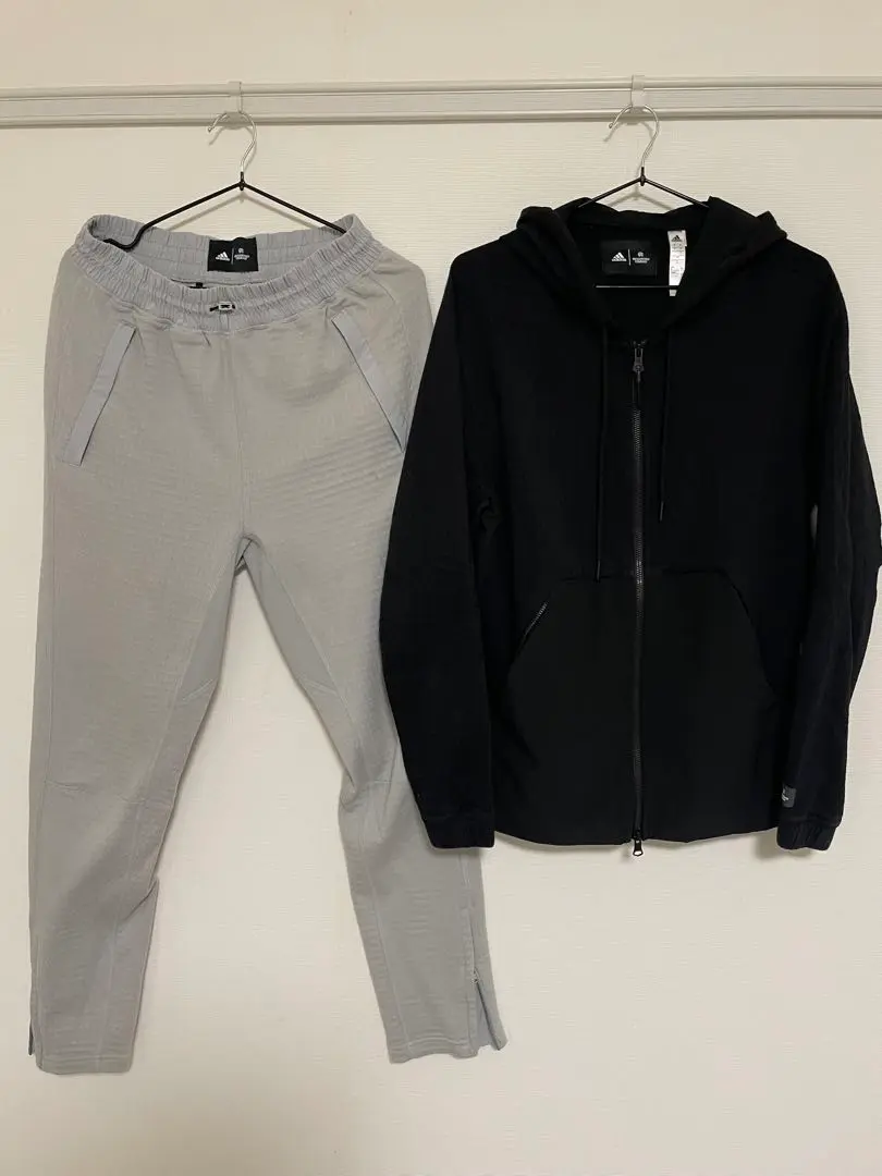 adidas × REIGNING CHAMP ジャージ　セットアップ　ブラック adidas × REIGNING CHAMP ジャージ セットアップ ブラック