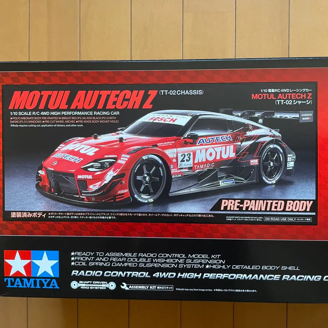 本日限り！削除します。1/10MOTUL AUTECH Zラジコンボディ完成品 Yahoo!オークション - 1/10RC タミヤ MOTUL AUTECH Z ボディ