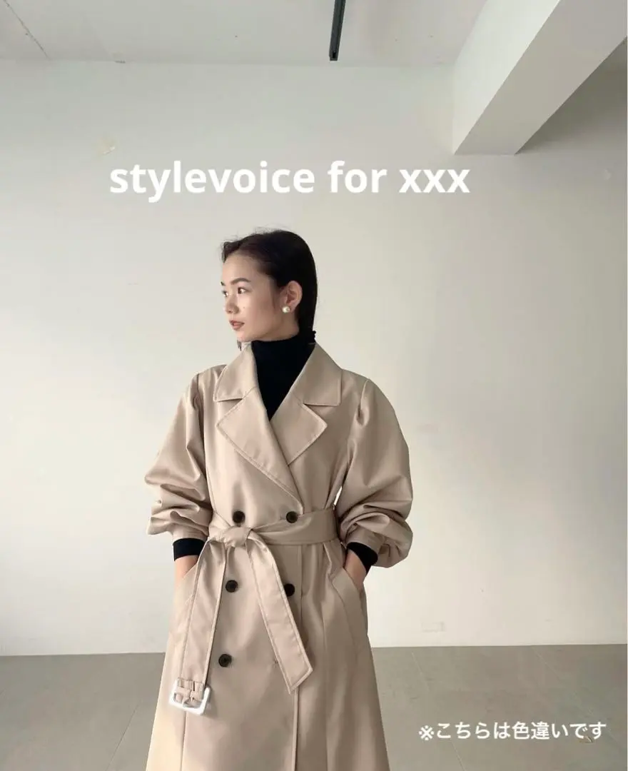 Yukiko_sky Stylevoice for xxx コート yui × Stylevoice for xxx Capsule collection Vol.4 長く愛せる