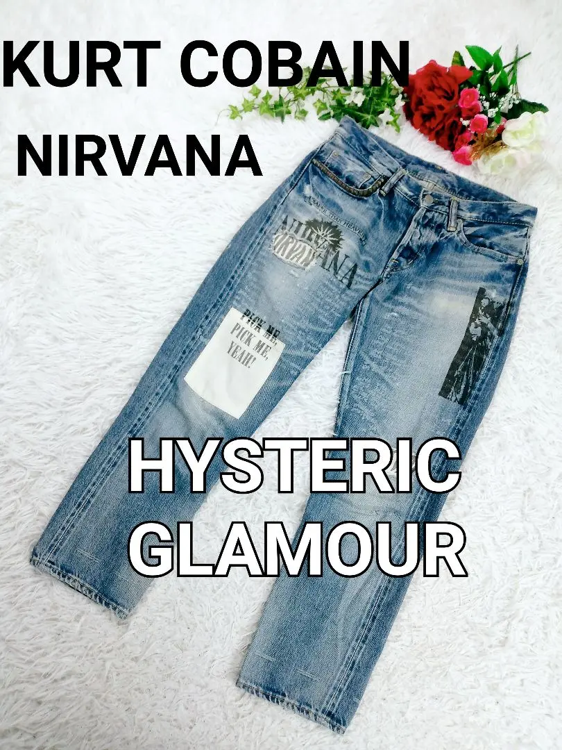 2025年最新】hysteric glamourカートコバーン デニムの人気