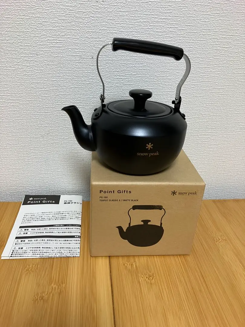 (未使用)スノーピーク「きゅうす」おしゃれにお茶を!アウトドア用 2025年最新】スノーピーク 急須の人気アイテム - メルカリ