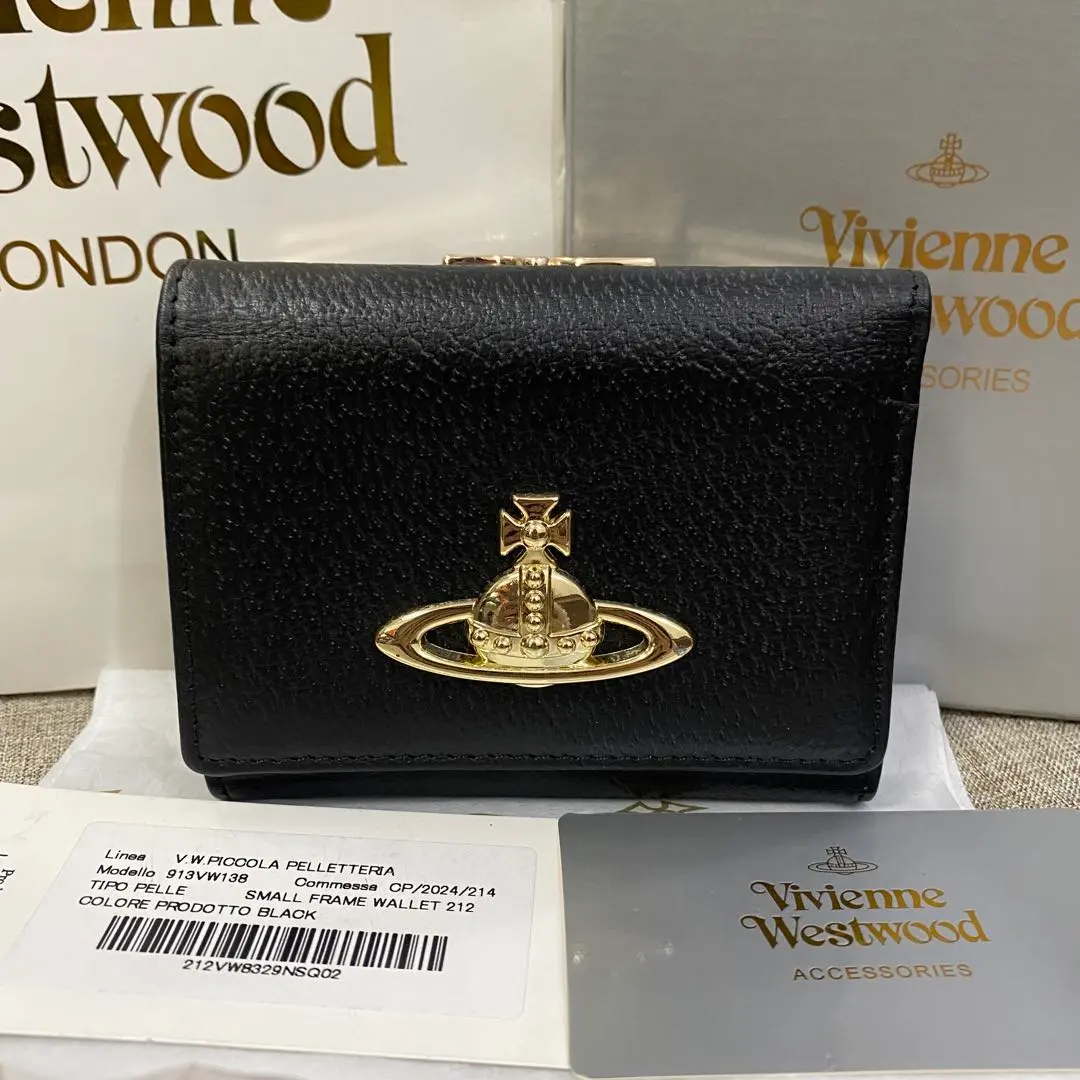 Thumbnail of Excellent condition Vivienne Westwood tri-fold wallet
