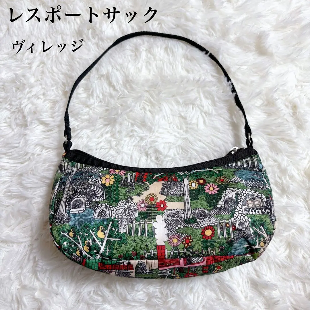 美品✨レア柄　レスポートサック　ルル　ヴィレッジ　ミニショルダーバッグ 2025年最新】ヴィレッジ レスポの人気アイテム - メルカリ
