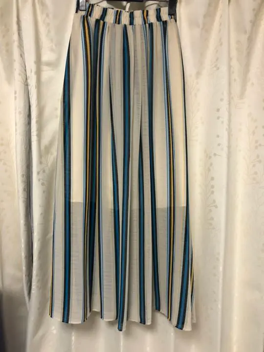 Thumbnail of Double Name Stripe Long Skirt