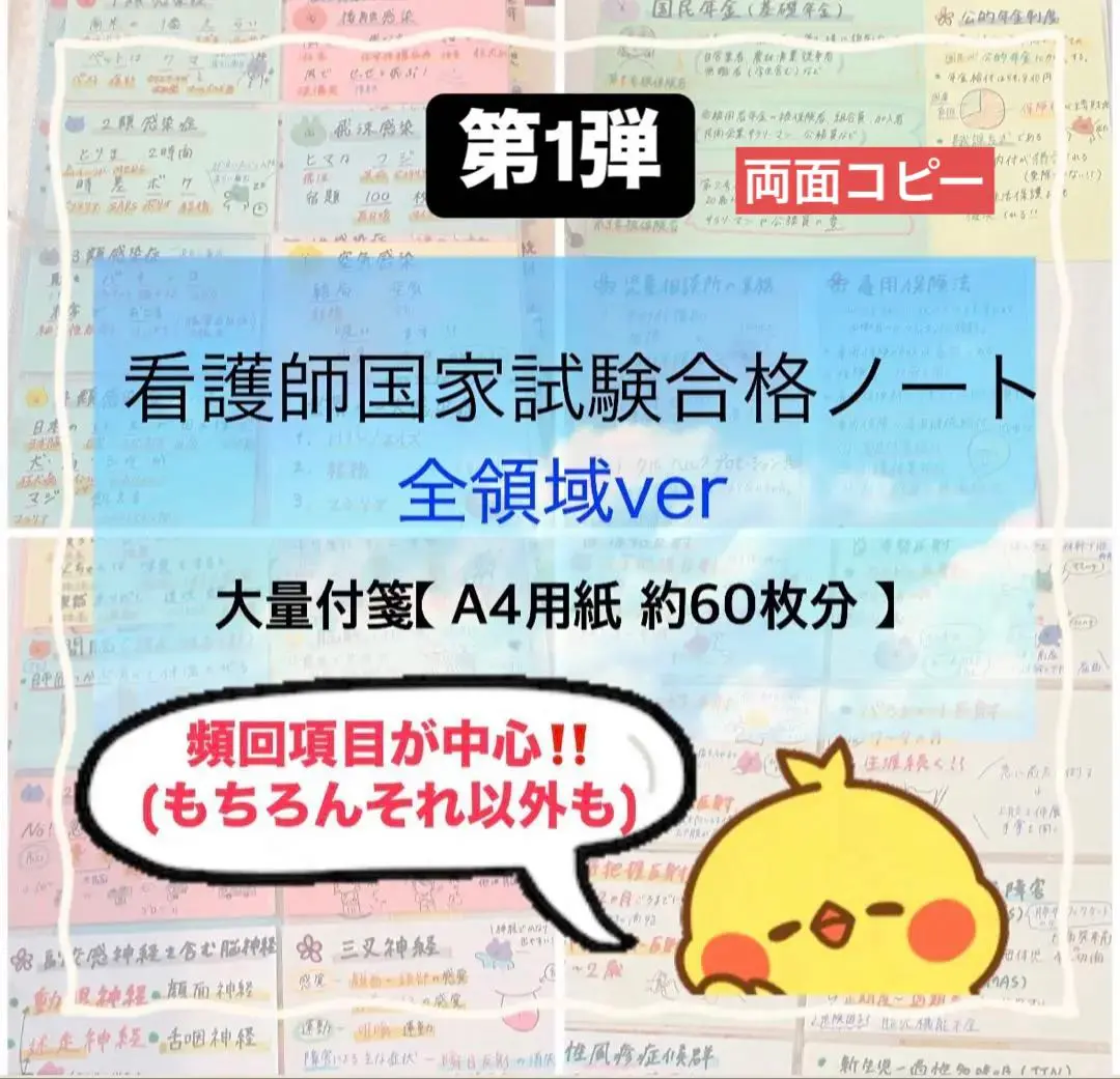 護理師國家考試 總整理筆記 應對 卡片 便箋筆記 國考 一般問題 護理 的縮圖