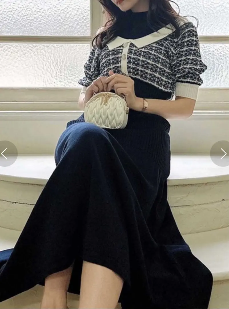 Thumbnail of dazzlin knit dress