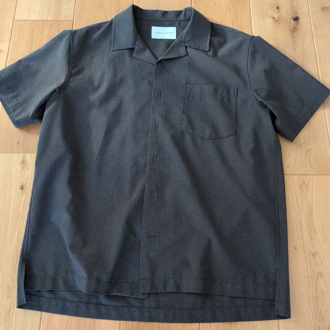 Thumbnail of ADAM ET ROPÉ - Excellent Condition Dark Gray Short Sleeve Shirt