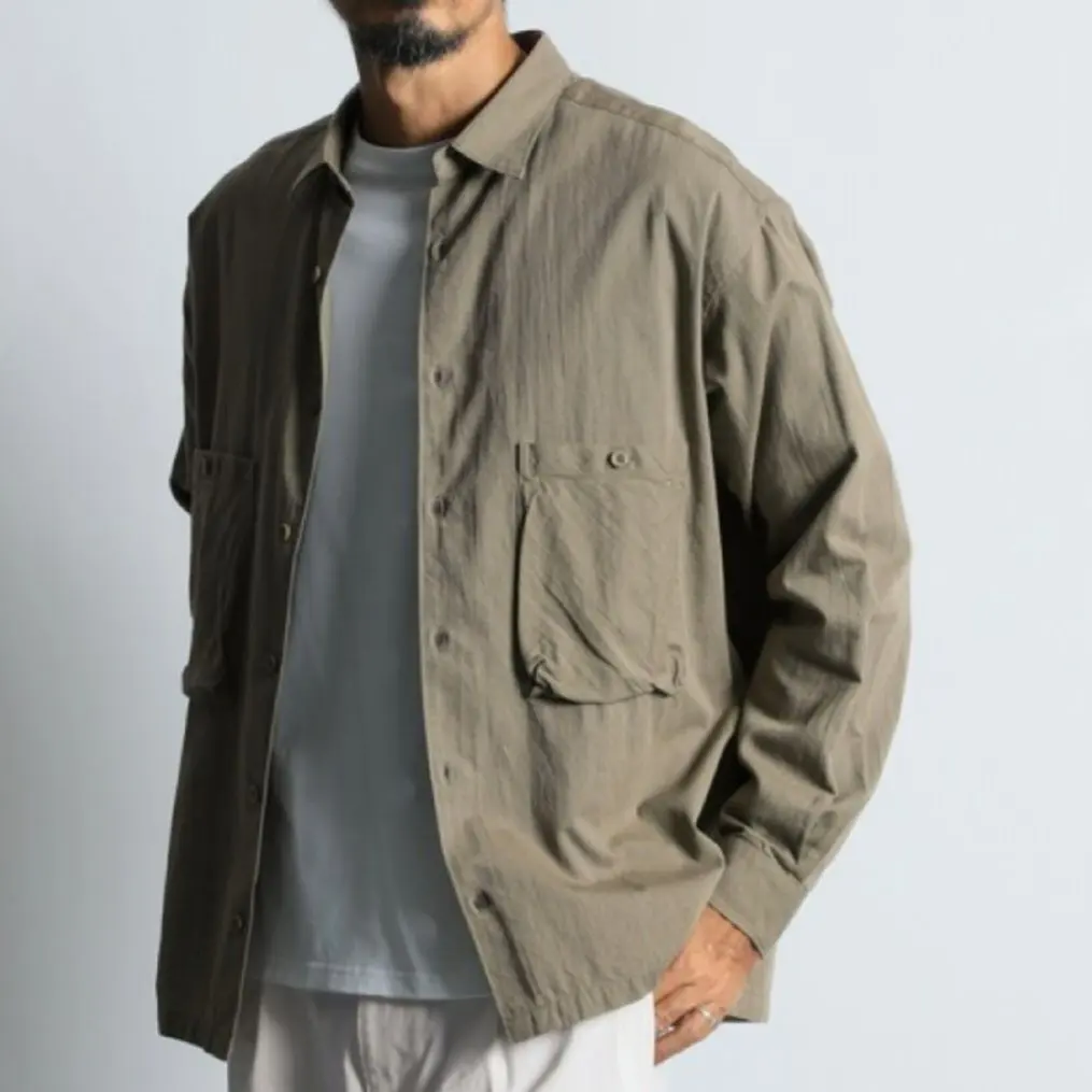Thumbnail of The Duffer of st. George Big Pocket Shirt Outerwear