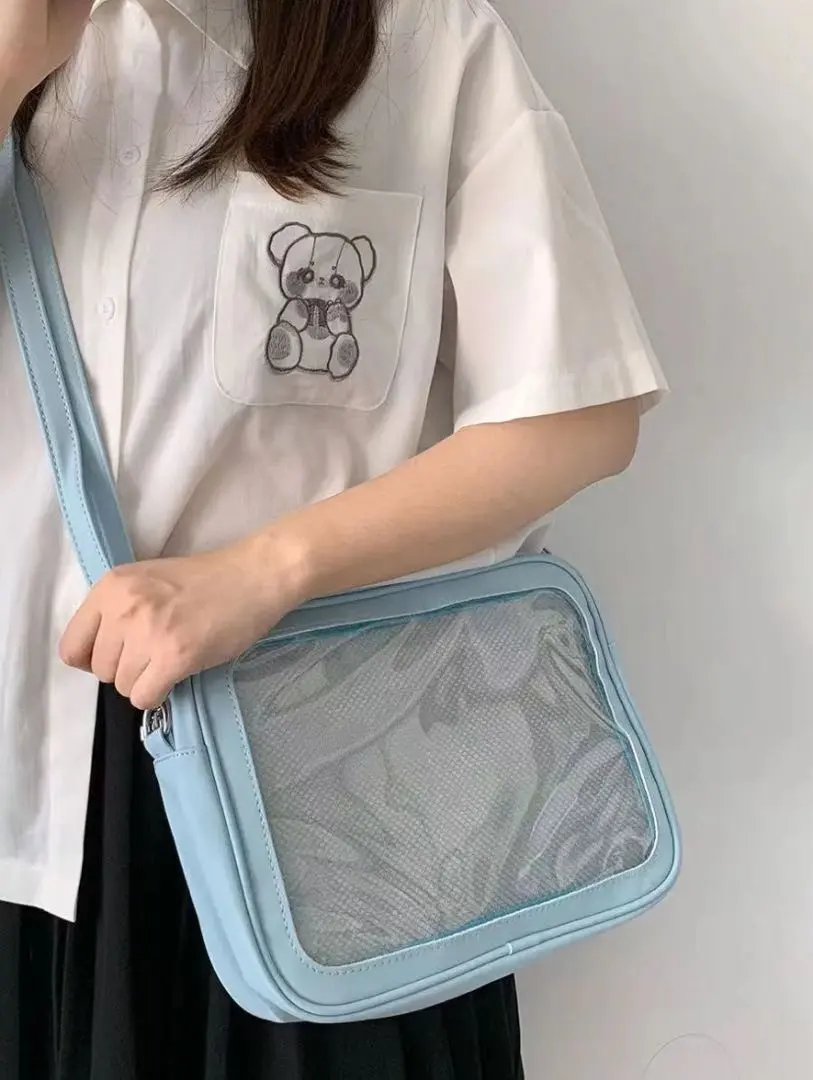 Thumbnail of Light blue shoulder bag ita bag