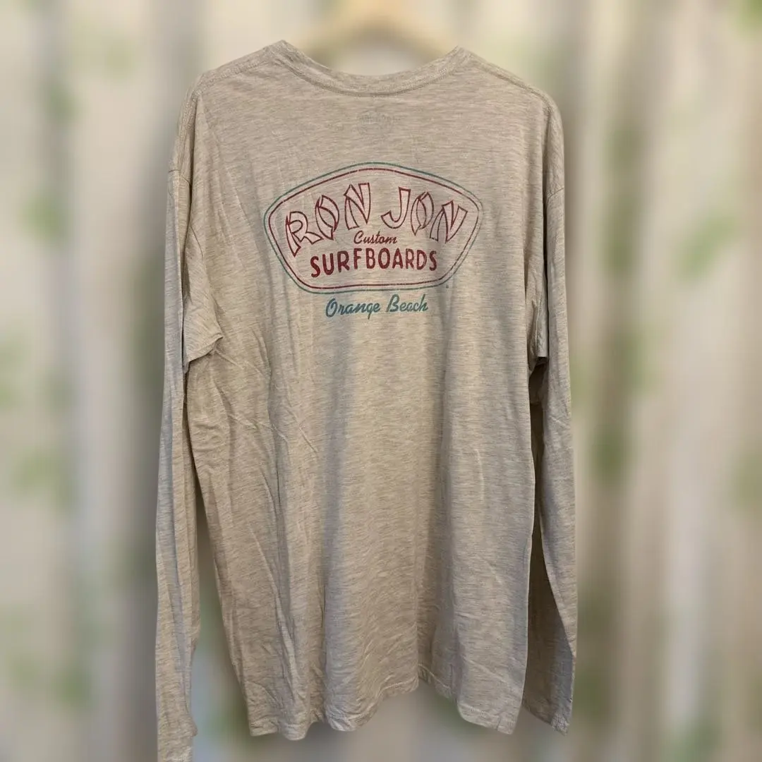 Thumbnail of RON JON Long Sleeve Cut-and-Sew Top, Gray (Used)