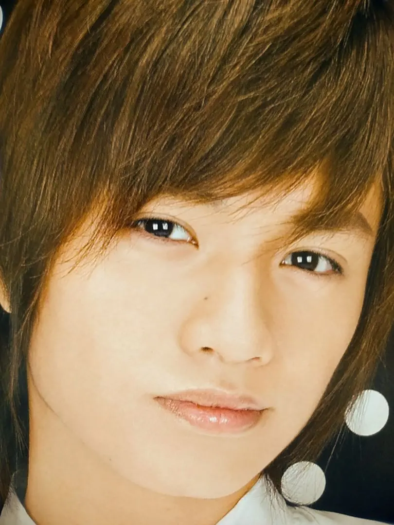 Thumbnail of Sexy Zone pin-up poster, one sheet. Magazine supplement. With defects such as dents. ✡