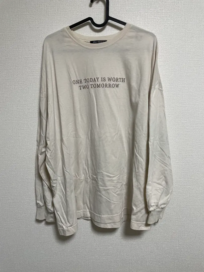 Thumbnail of Ivory Long Sleeve T-shirt, Size M