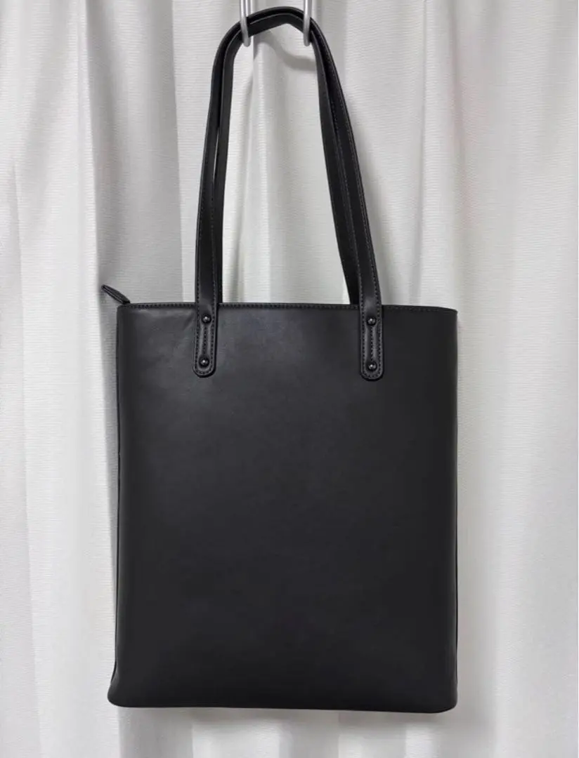 簡約手提包 薄型 合成皮革 的縮圖