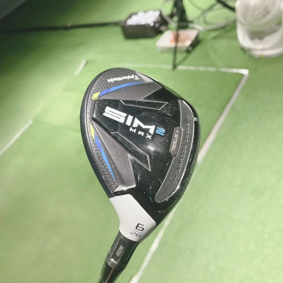 TaylorMade - 【美品】テーラーメイド SIM MAX レスキュー6U S Amazon | テーラーメイド(TAYLORMADE)SIMMAX(シムマックス