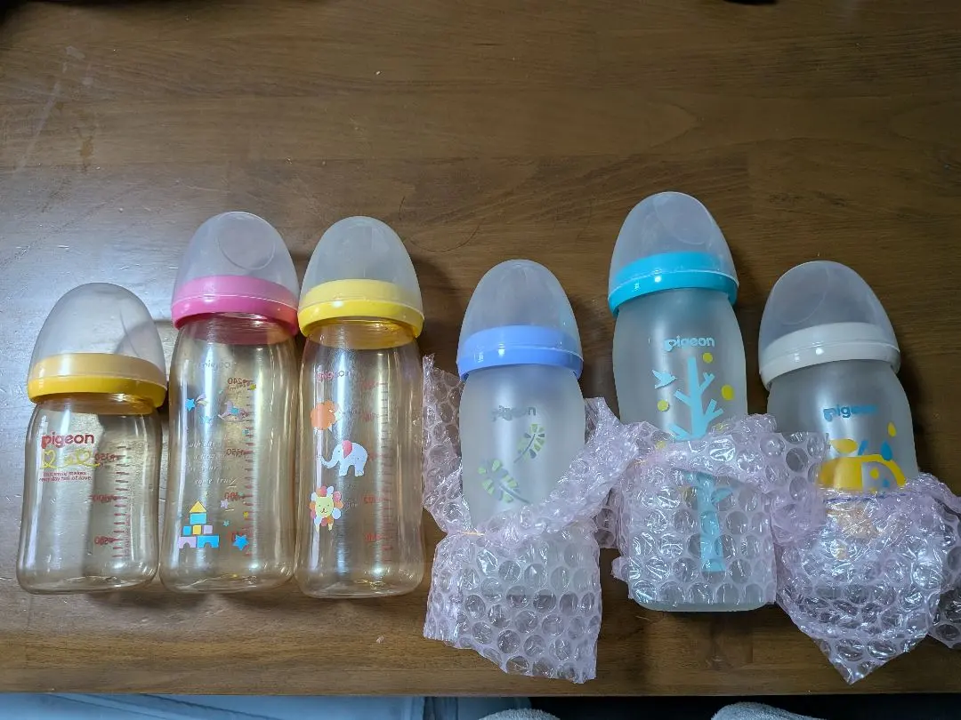 Thumbnail of Pigeon Baby Bottles, Set of 6, Animal Pattern