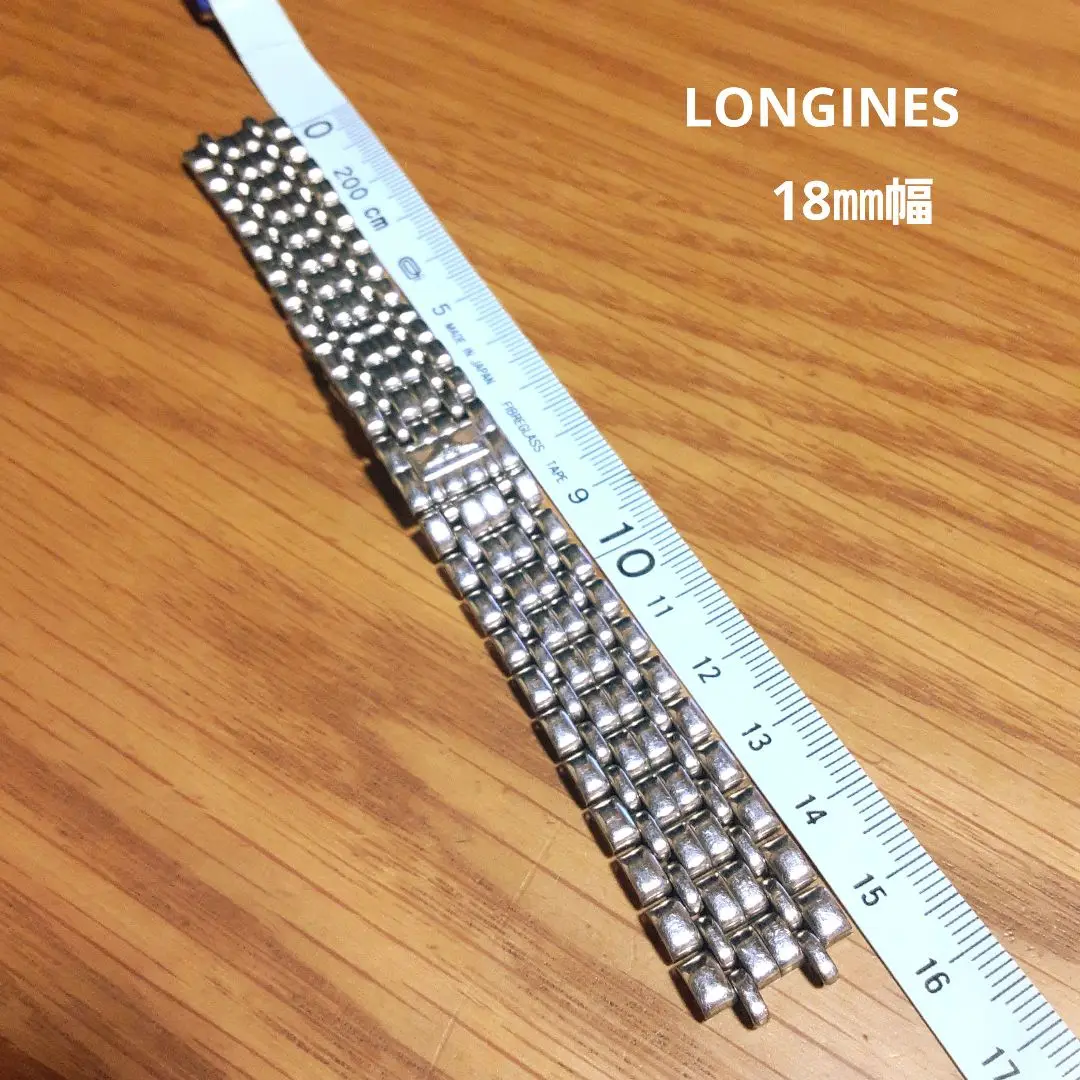 ロンジン　純正　金属　ベルト　18金 For LONGINES ロンジン 交換用 腕時計ベルト ステンレスベルト