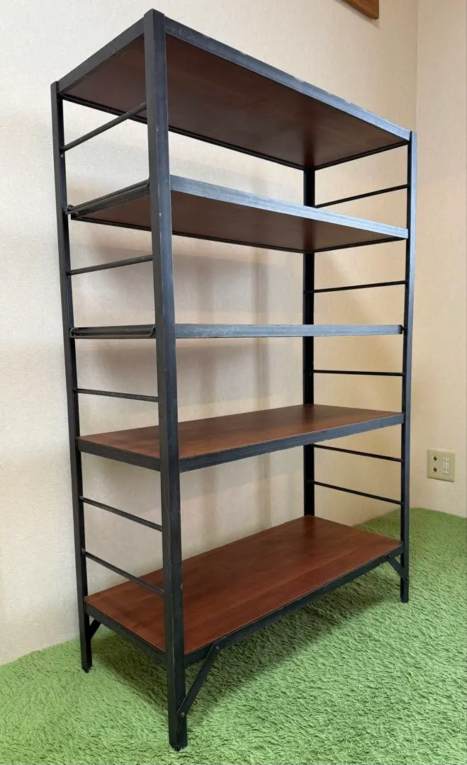 DLK154 展示品 ウニコ マノア シェルフ W80cm 4段 オープンラック DLK154 展示品 ウニコ マノア シェルフ W80cm 4段 オープンラック