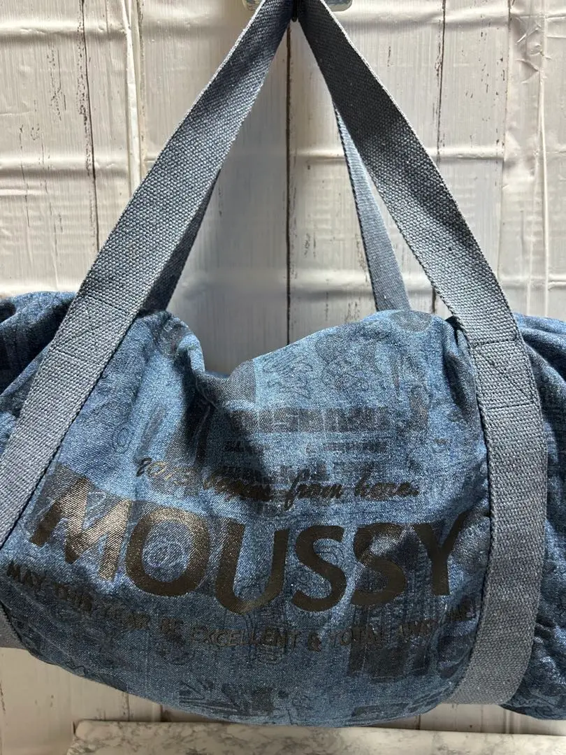MOUSSY（マウジー）の「MONOGRAM BOSTON バック(L)（ボストン