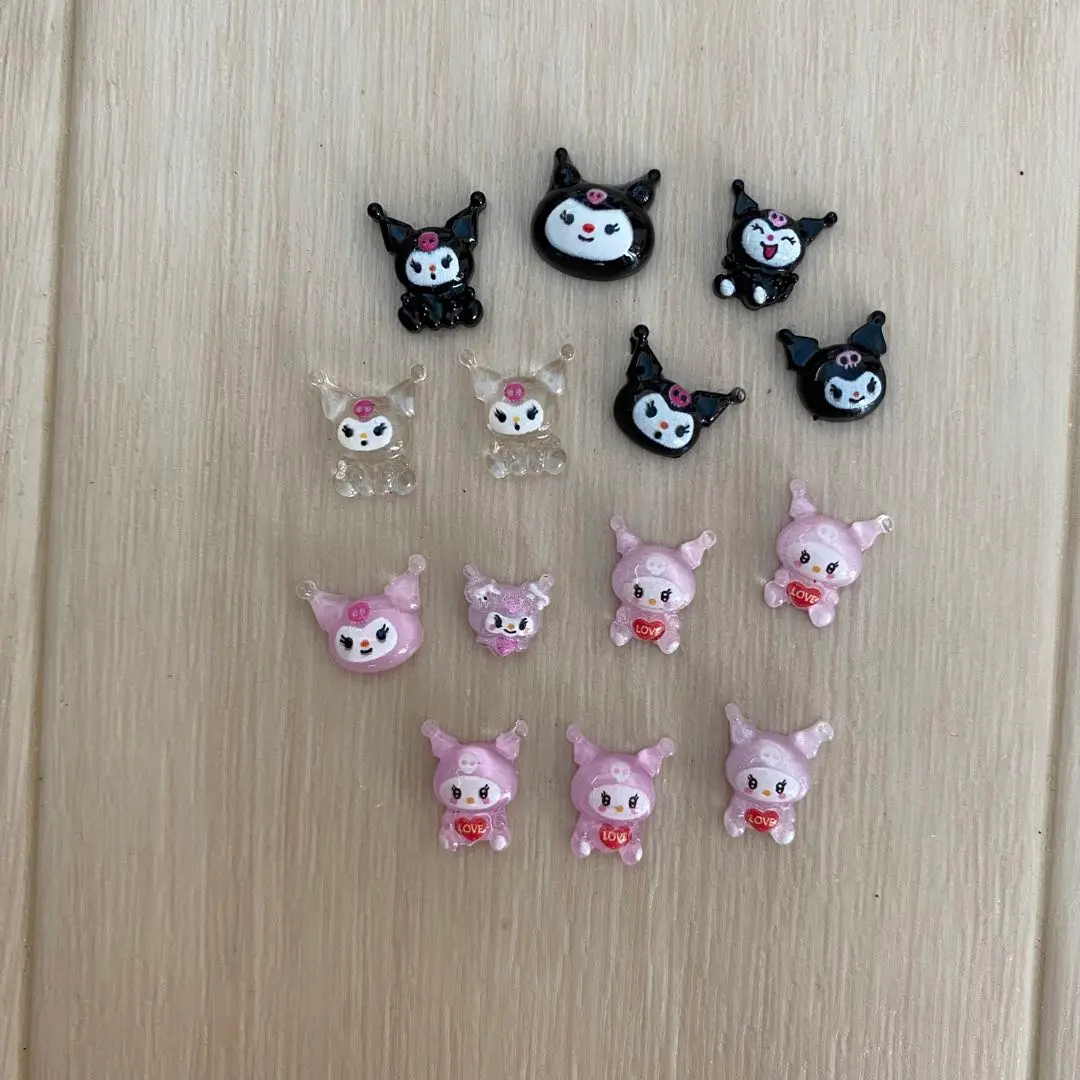 Thumbnail of Kuromi nail parts