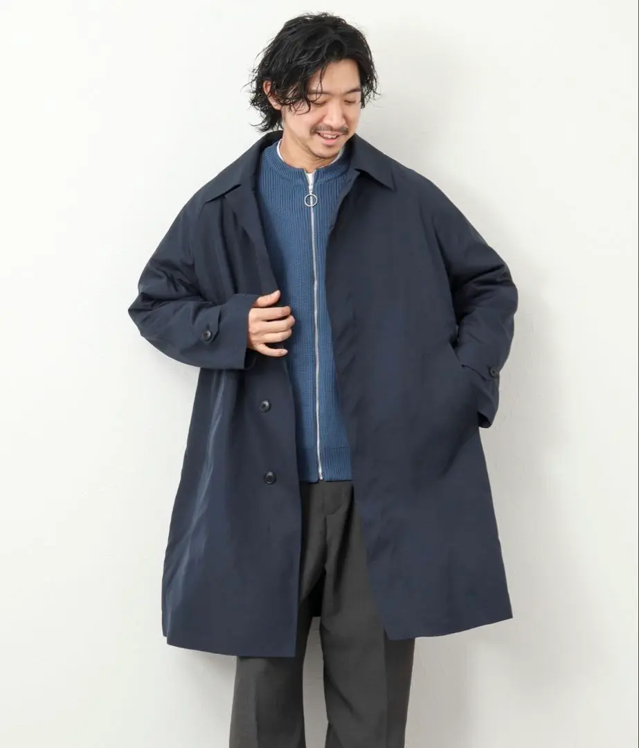 新品未使用タグ付き　TAION ステンカラーコート　ライナーダウン付き　XL セール】【TAION/タイオン】別注ダウンステンカラーコート