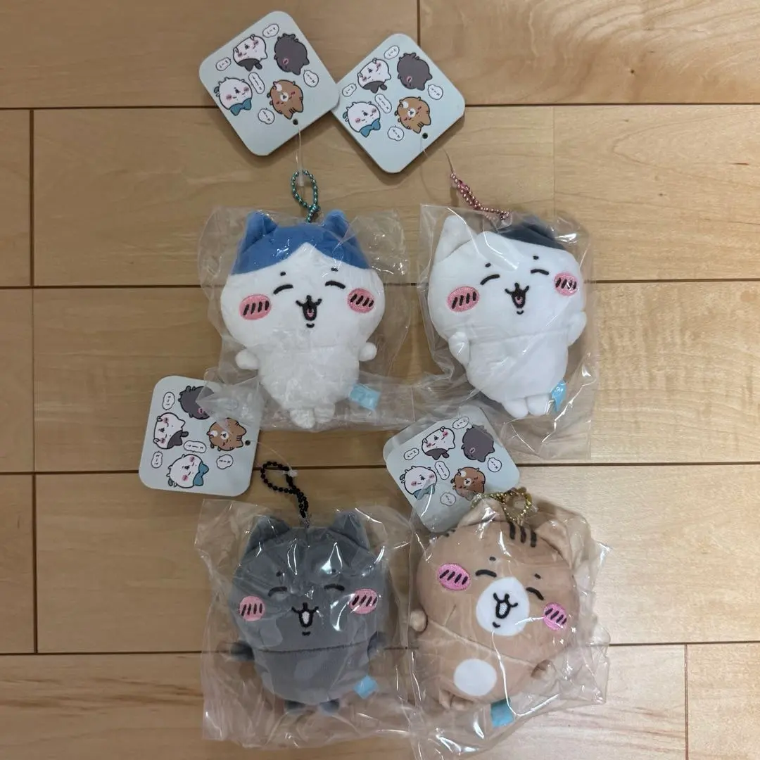 Thumbnail of Chikawa Hachiware and Cheerful Friends Mascot Plush Toy, Brand New