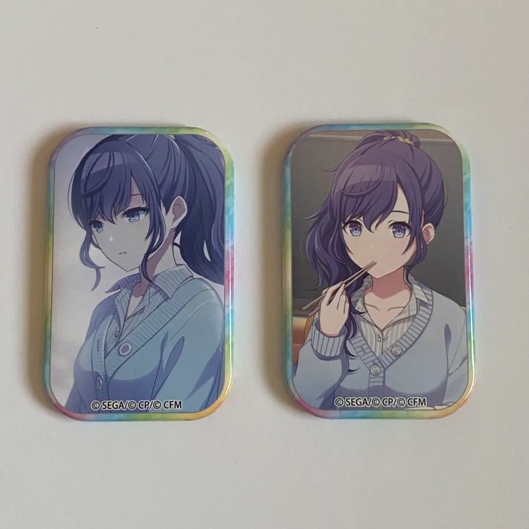 Project Sekai 朝比奈真冬 25時、ナイトコードで。方形徽章 2個套組 w-61 的縮圖