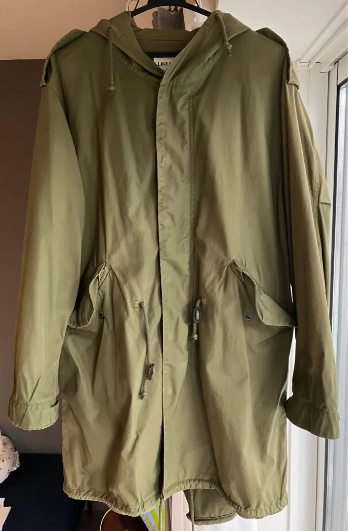 yaeca LIKE WEAR モッズコート　サイズM 38 正規通販】 yaecaミリタリーラインLIKE WEARモッズコート サイズ