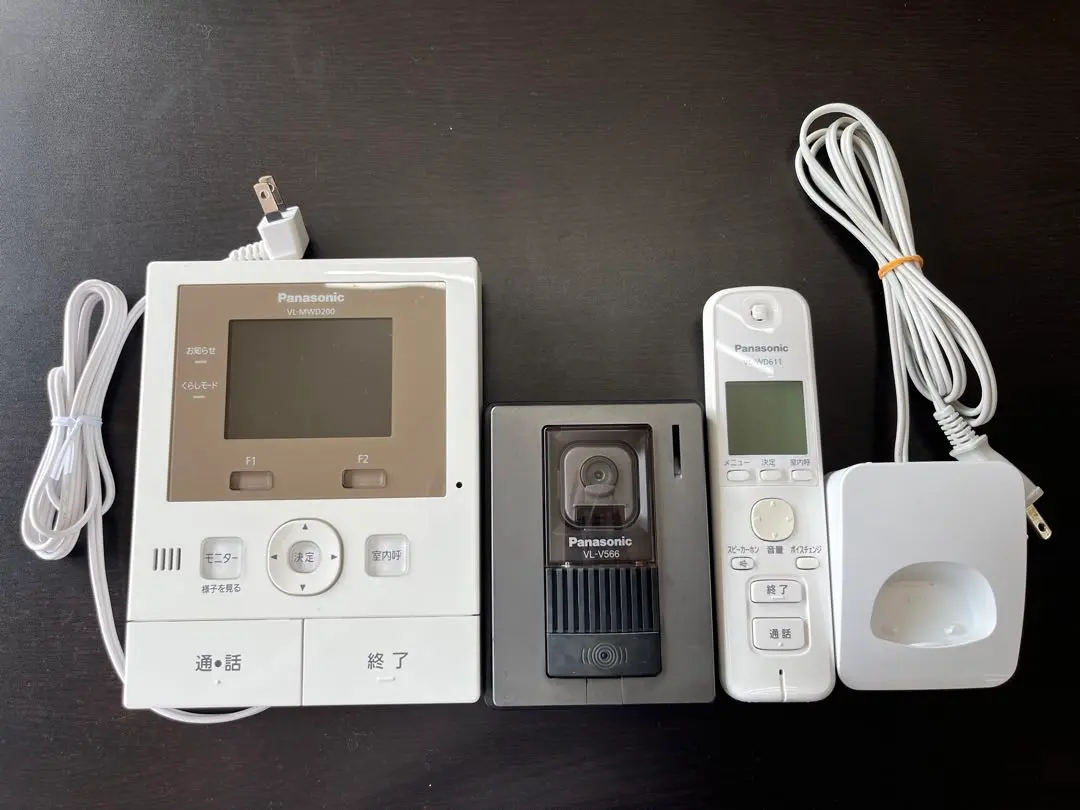【2台セット】Panasonic VL-WD611 ホワイト 概要 ワイヤレス子機 VL-WD611 | 消耗品・別売品 | Panasonic