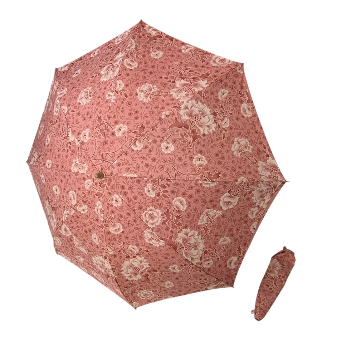 Thumbnail of M5162 Floral Pink Folding Umbrella Parasol MOONBAT Moonbat