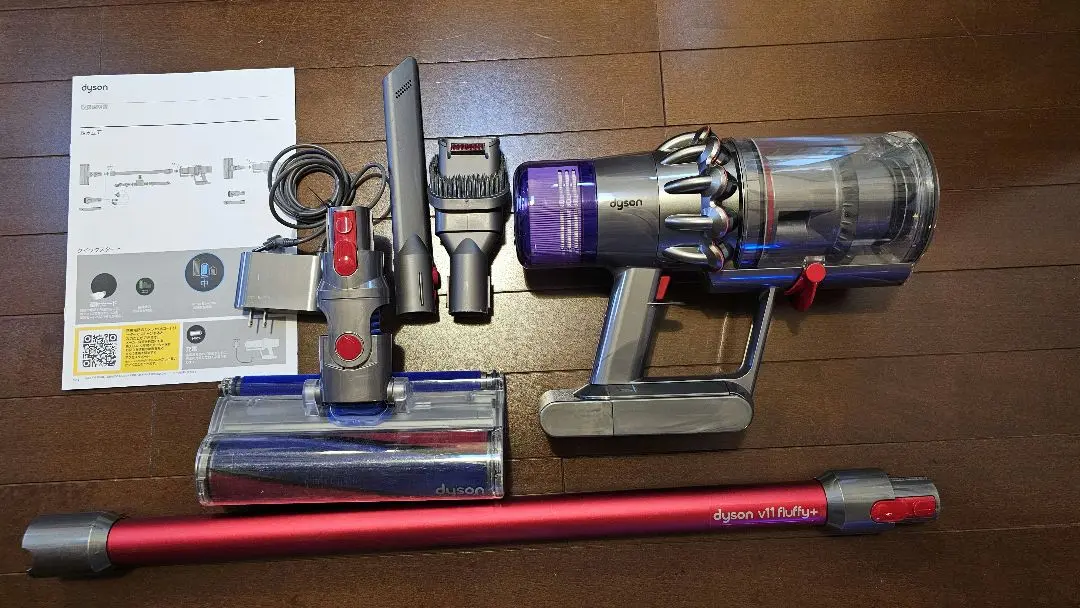 【本体ジャンク品】 dyson V11 Fluffy+　sv14FFCOM 2025年最新】dyson v11 fluffy + sv14ffcomの人気アイテム