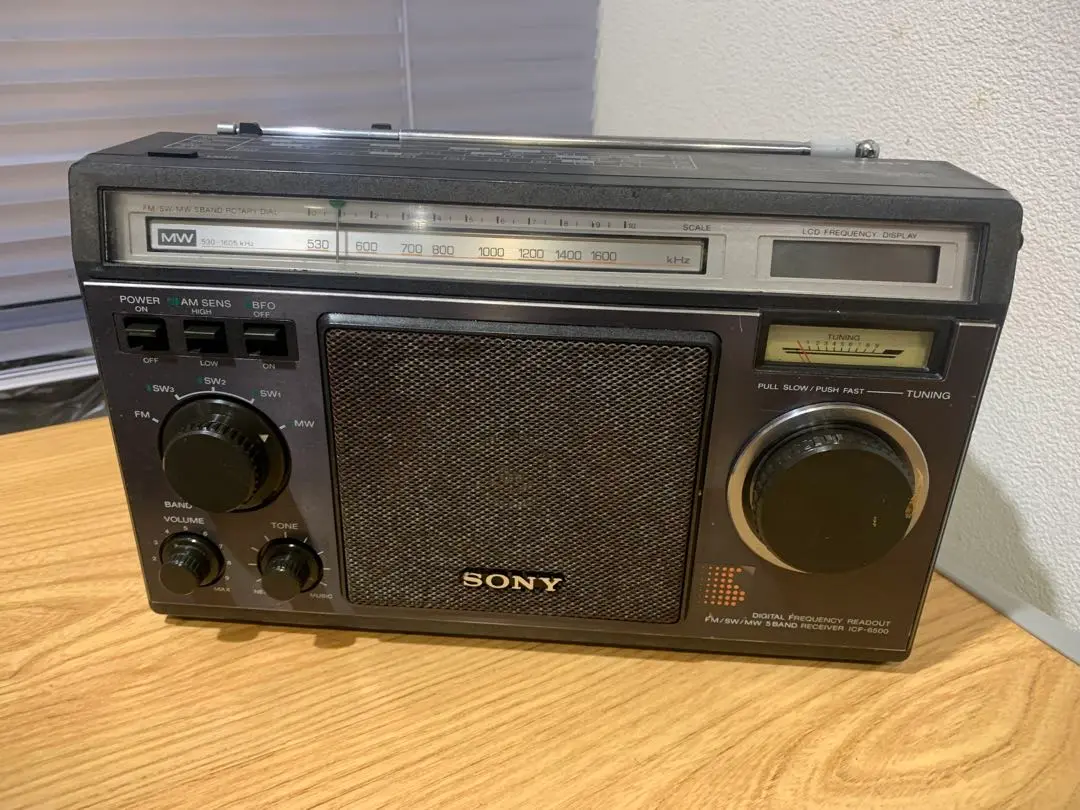 SONYICF-6500 3BANDラジオ ジャンク