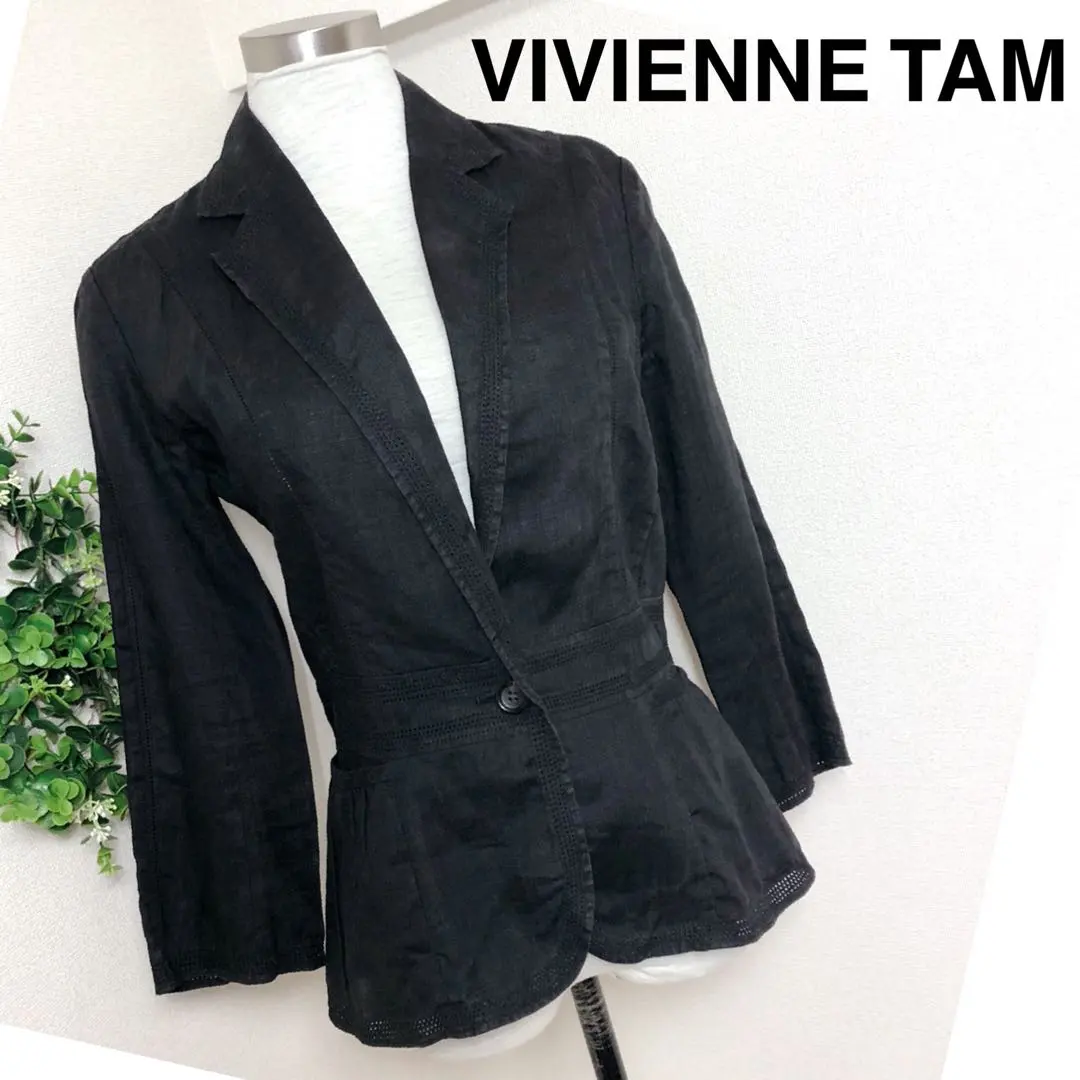 Thumbnail of Vivienne Tam linen jacket, size 1