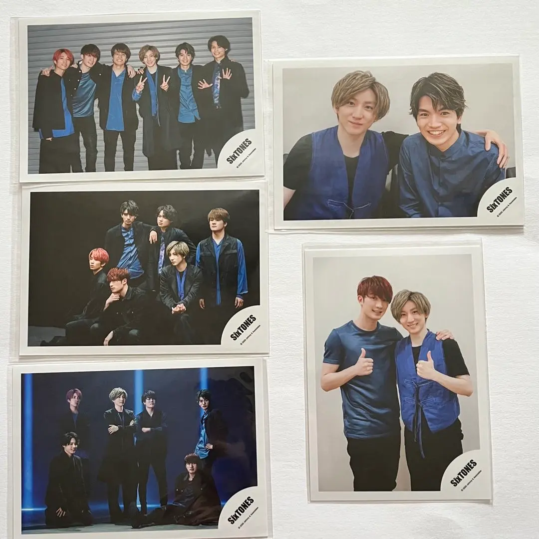 Thumbnail of SixTONES NAVIGATOR MV Offshot Official Photo 5-Piece Set