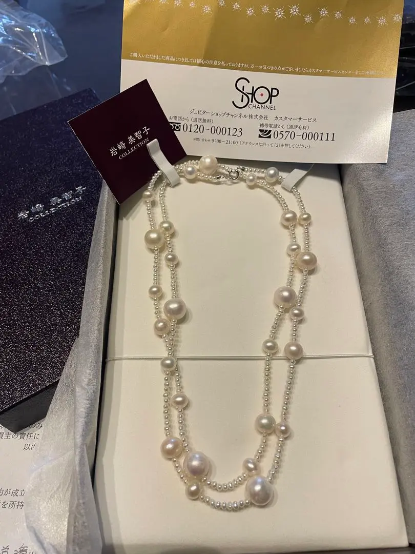 ショップチャンネル 岩崎美智子コレクション マベパール70㎝ネックレス 岩崎美智子コレクション- 通販・テレビショッピングのショップ
