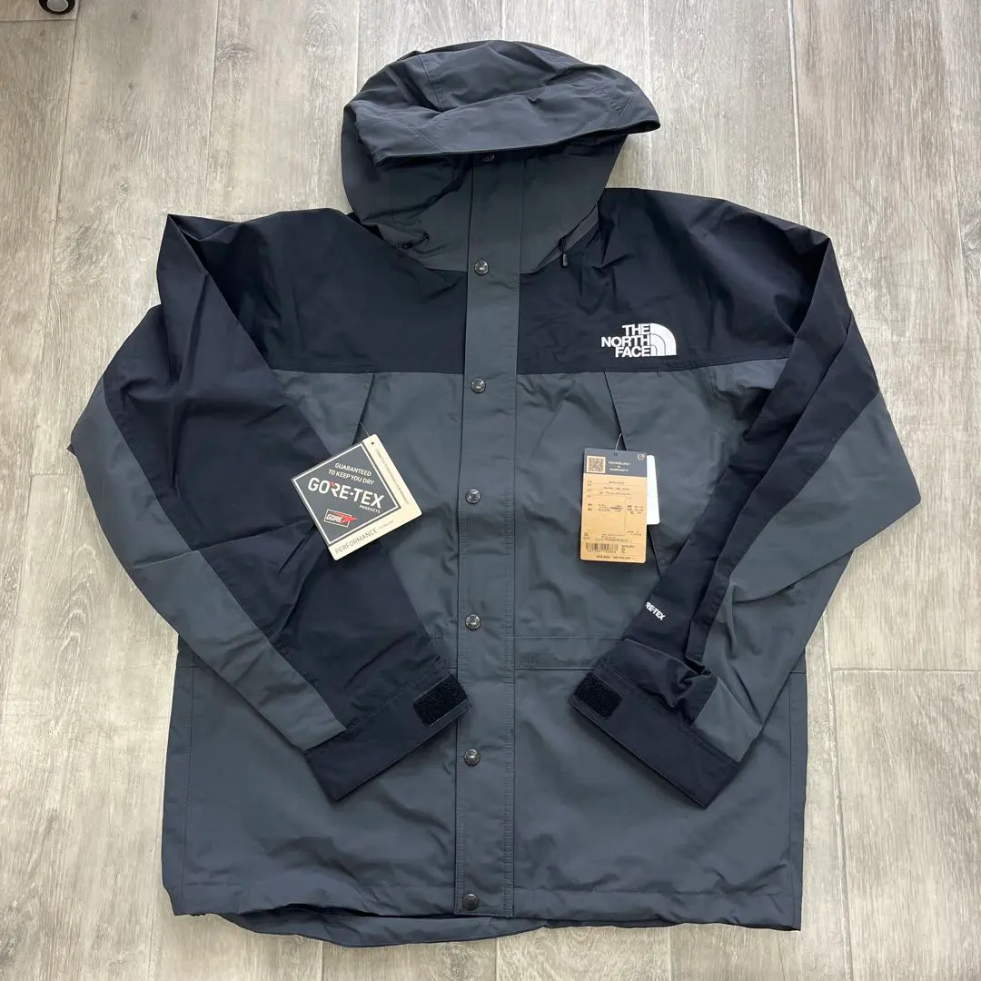 美品 23年式 ノースフェイス マウンテン ジャケット M アスファルト グレー 美品 23年式 ノースフェイス マウンテン ジャケット M